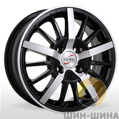 Диски W 212 BP (Black Polished) Storm